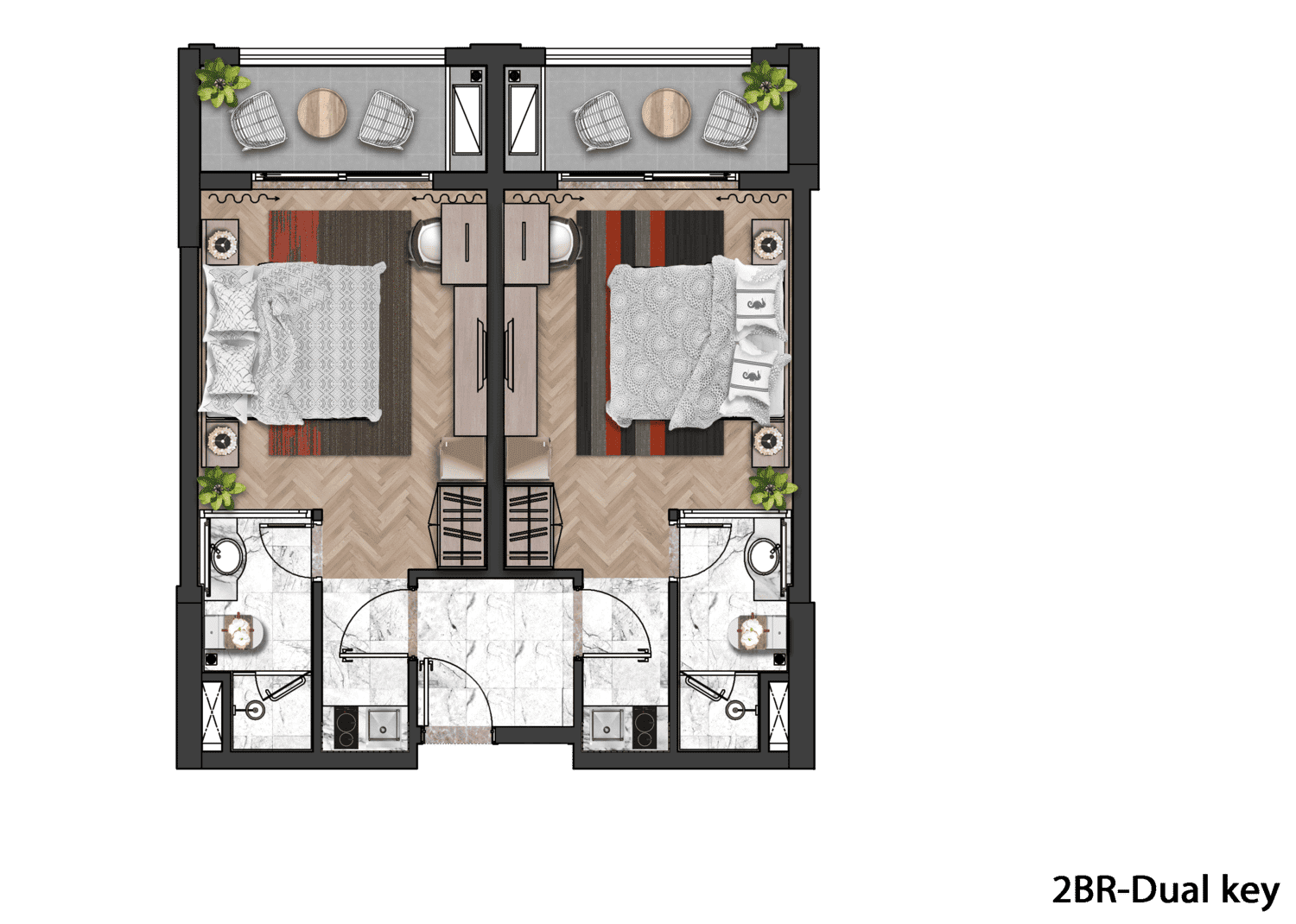 Loại hình căn hộ Dual Key tại phân khu Hill Sun Grand City Hillside Residence sở hữu thiết kế chìa khóa đôi thông minh, linh hoạt đáp ứng trọn vẹn nhu cầu ở lẫn đầu tư sinh lời. Loại hình căn hộ Dual Key tại phân khu Hill Sun Grand City Hillside Residence sở hữu thiết kế chìa khóa đôi thông minh, linh hoạt đáp ứng trọn vẹn nhu cầu ở lẫn đầu tư sinh lời.