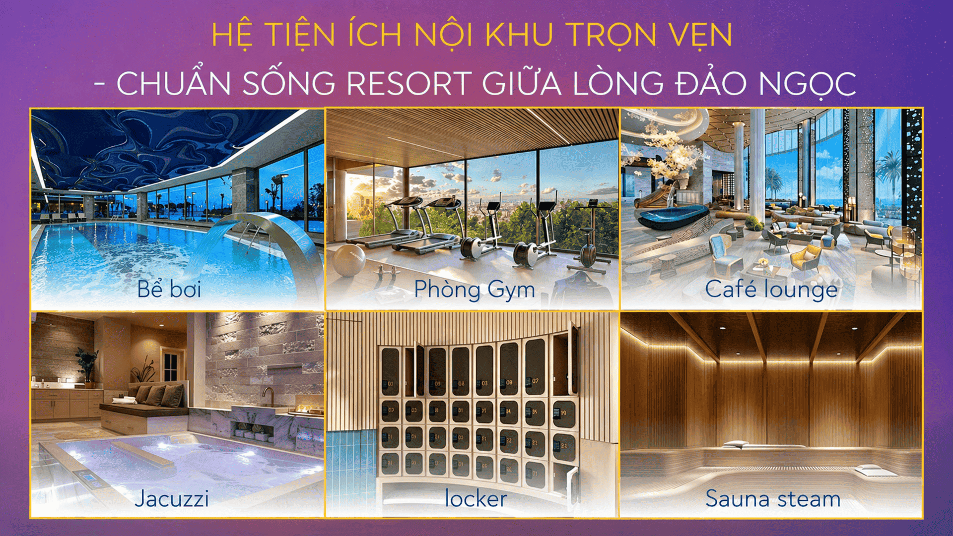 Khám phá chuỗi tiện ích nội khu đẳng cấp được thiết kế tinh tế nhằm mang lại trải nghiệm sống thượng lưu cho chủ nhân Sun Grand City Hillside Residence. Một không gian sống thượng lưu bậc nhất đảo tại căn hộ Sun Grand City Hillside Residence.