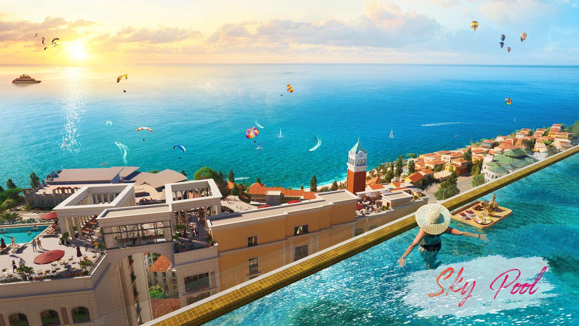 quy hoạch đồng bộ của dự án căn hộ Sun Grand City Hillside Residence kết nối trực tiếp chuỗi hệ sinh thái Sun Group.