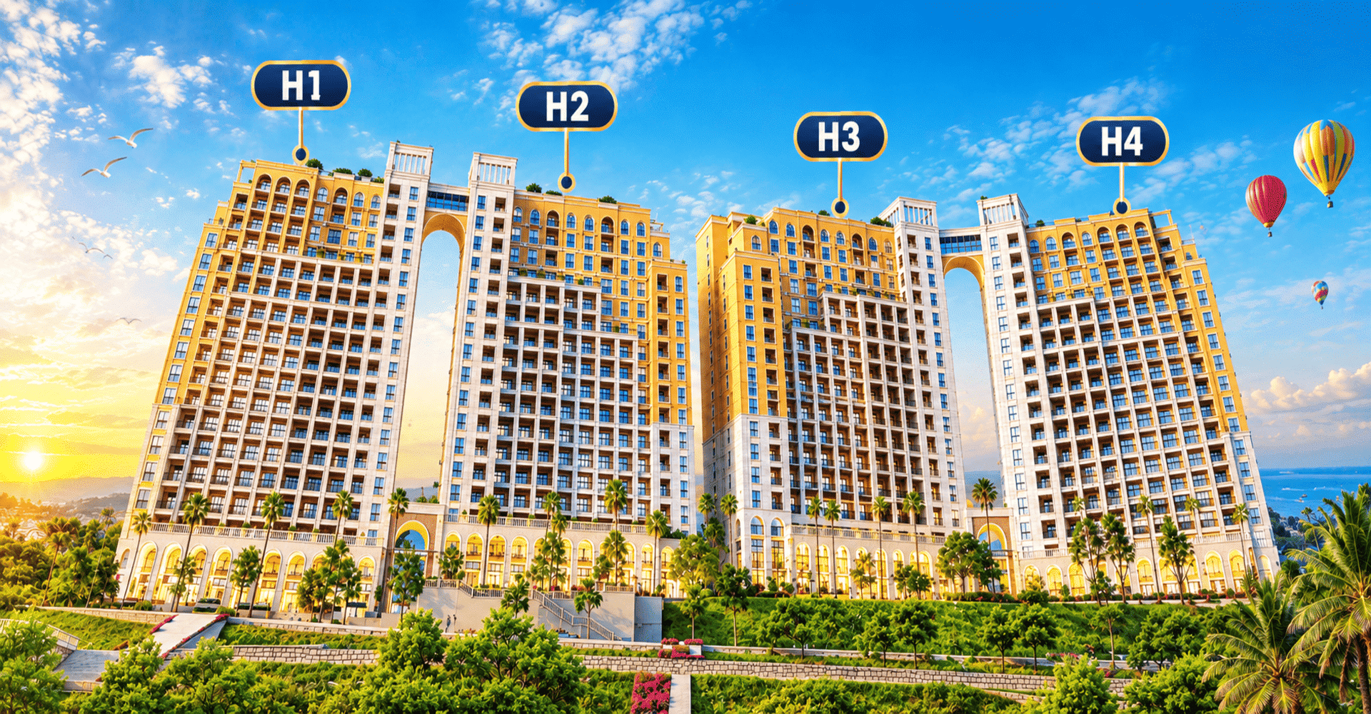 Phân khu Hill thuộc dự án Sun Grand City Hillside Residence tọa lạc vững chãi trên triền đồi, mang lại không gian sống yên bình cùng tầm nhìn bao quát toàn bộ cảnh quan Nam Phú Quốc. Phân khu Hill dự án Sun Grand City Hillside Residence tọa lạc trên triền đồi, sở hữu tầm nhìn bao quát thị trấn Hoàng Hôn và biển Phú Quốc.